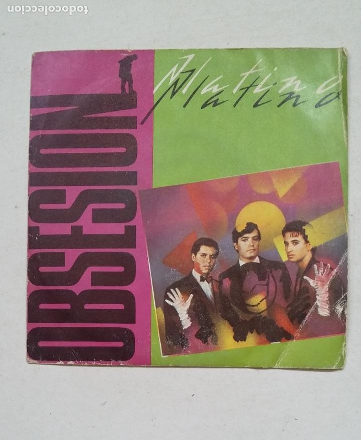 Discos de vinilo: Platino. - Obsesi&oacute;n. TDKDS16 - Foto 1