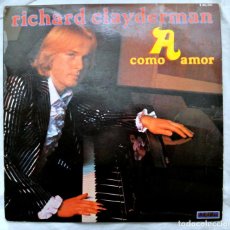 Discos de vinilo: DISCO VINILO LP RICHARD CLAYDERMAN - COMO AMOR - DELPHINE - 1979