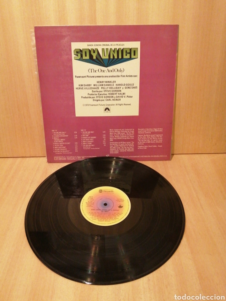 Discos de vinilo: Soy &uacute;nico. Patrick Williams. Kacey Cisyk. - Foto 2