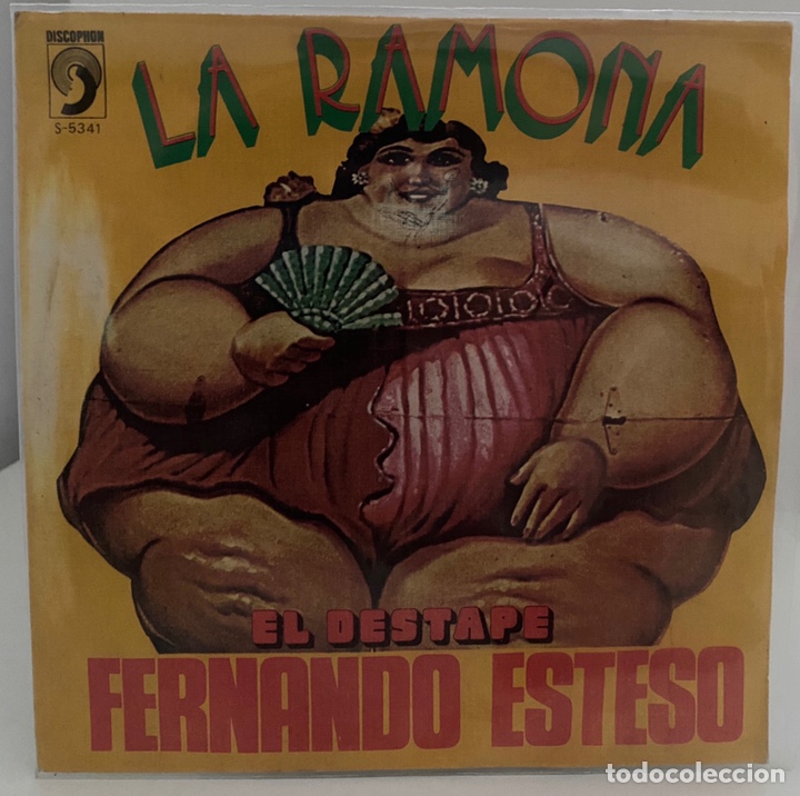 Disques de vinyle: FERNANDO ESTESO-LA RAMONA/EL DESTAPE/SINGLE 1976 DISCOPHON S-5341,ESPA&Ntilde;A.