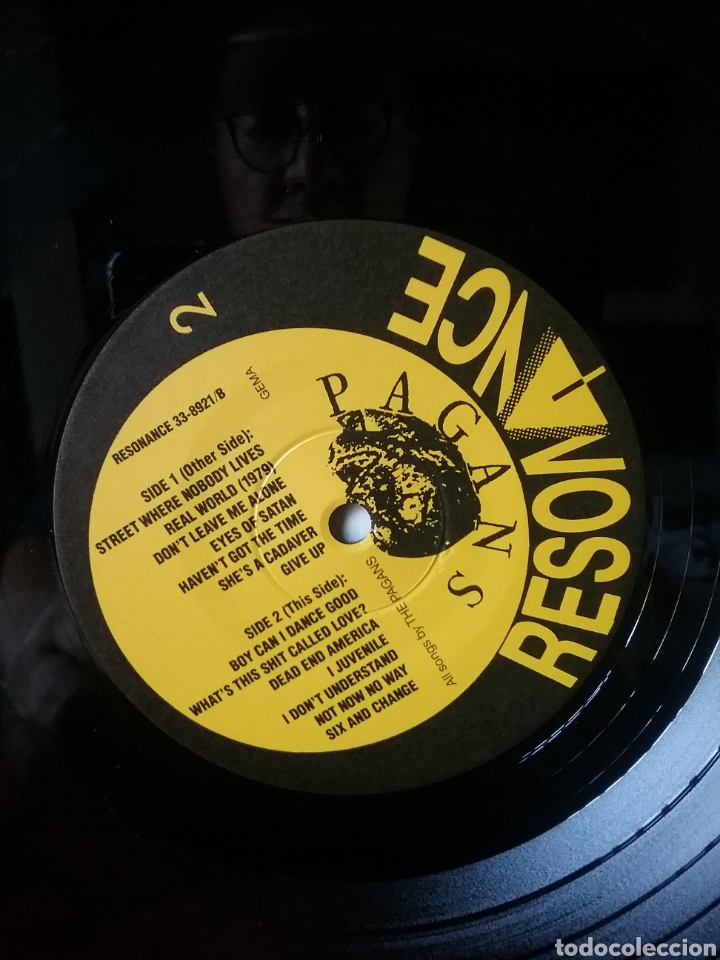 Discos de vinilo: PAGANS Resonance Edicion del 1987 .Nuevo - Foto 4