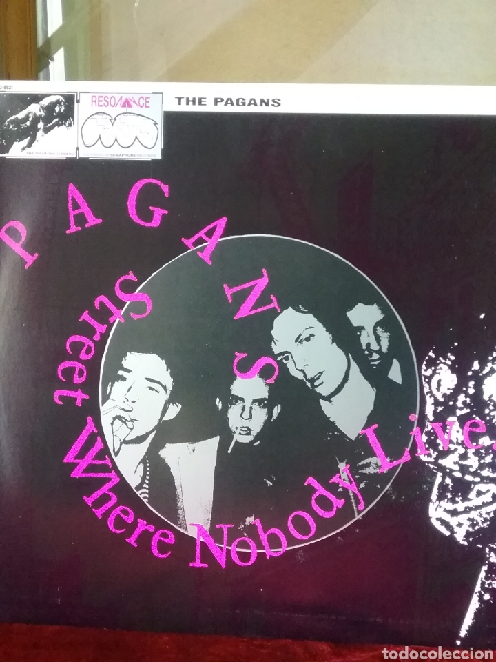 Discos de vinilo: PAGANS Resonance Edicion del 1987 .Nuevo - Foto 1