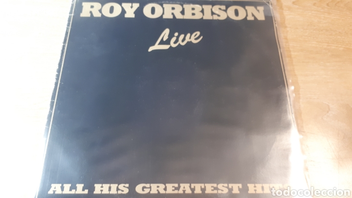 Discos de vinilo: ROY ORBISON LIVE ALL HIS GREATEST HITS - Foto 1