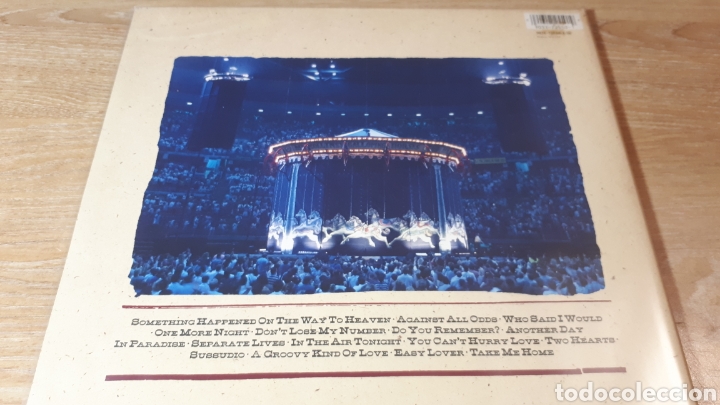 Discos de vinilo: PHIL COLLINS LIVE SERIOUS HITS DOBLE LP - Foto 2
