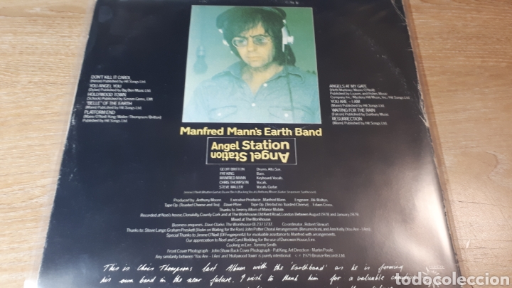 Discos de vinilo: MANFRED MANN S ANGEL STATION - Foto 2