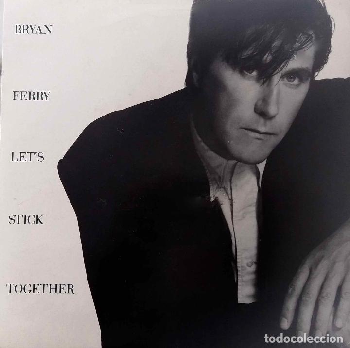 Discos de vinilo: BRYAN FERRY, LETS STICK TOGETHER. SINGLE UK - Foto 1