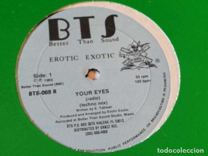 Discos de vinilo: Erotic Exotic - Your Eyes - 1990 - Foto 1