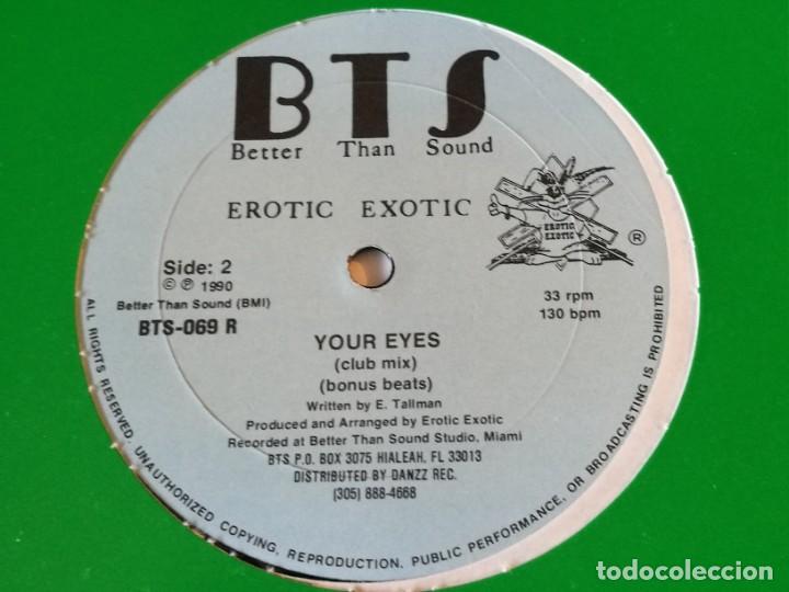 Discos de vinilo: Erotic Exotic - Your Eyes - 1990 - Foto 2