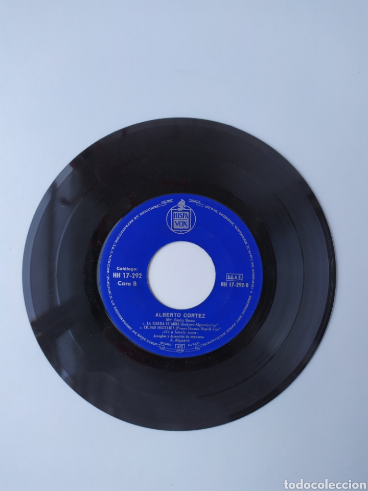 Discos de vinilo: Single vinilo Alberto Cortez - Foto 4
