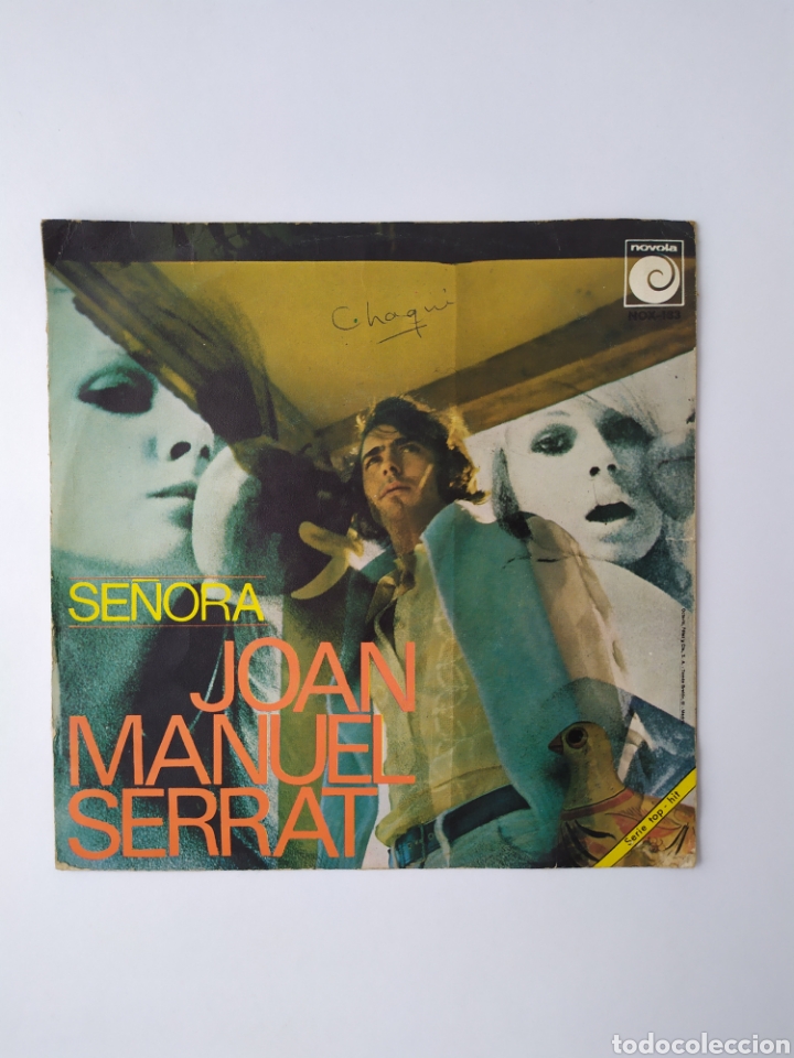 Discos de vinilo: Single vinilo Serrat - Foto 2