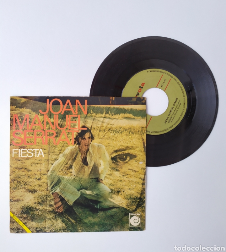 Discos de vinilo: Single vinilo Serrat - Foto 6