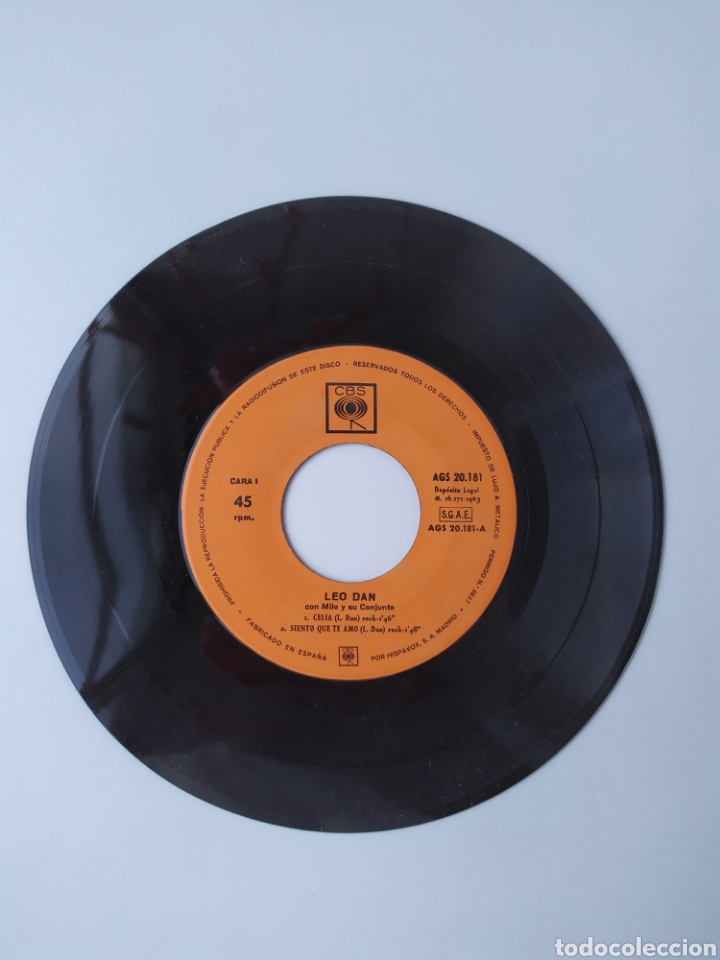 Discos de vinilo: Single Leo Dan - Foto 4