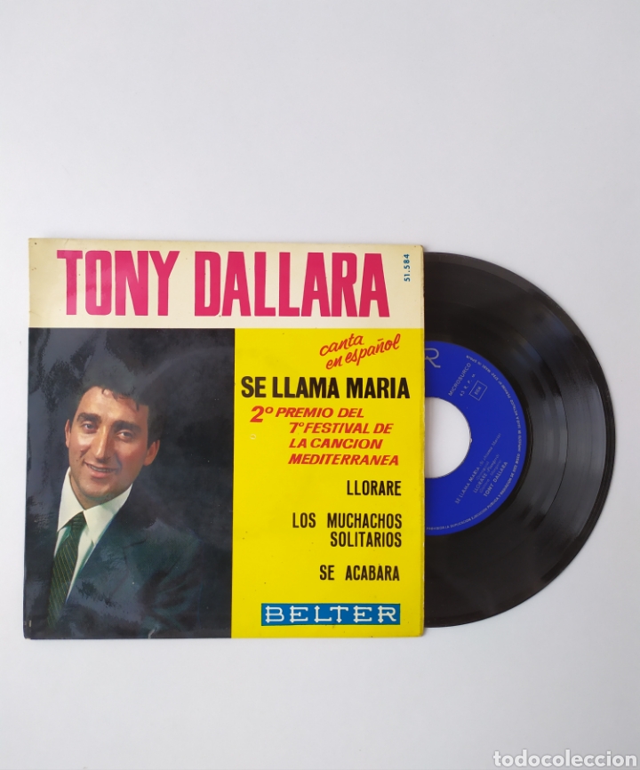 Discos de vinilo: Single vinilo Tony Dallara - Foto 5