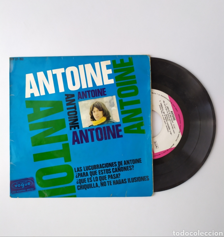 Discos de vinilo: Single vinilo Antoine - Foto 5