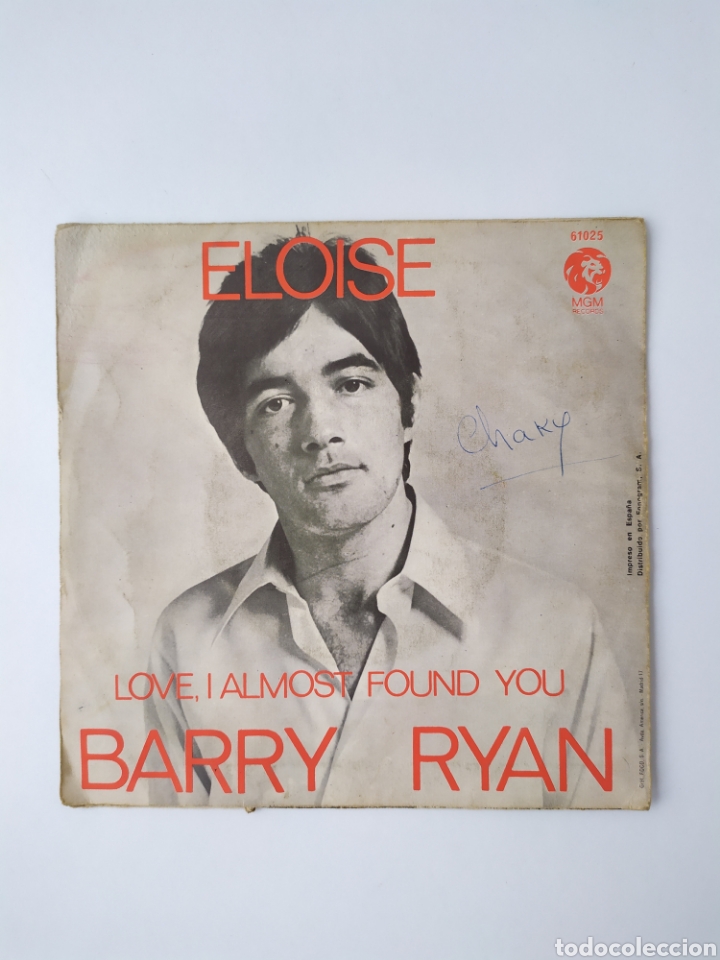 Discos de vinilo: Single vinilo Barry Ryan - Foto 1