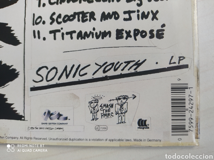 Discos de vinilo: SONIC YOUTH - GOO 1990 - Foto 6