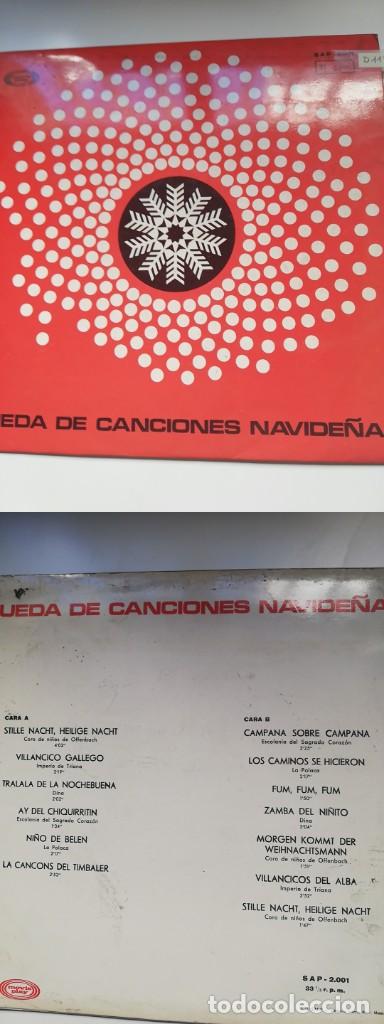 Discos de vinilo: Antiguo Vinilo/ Old Vinyl: RUEDA DE CANCIONES NAVIDE&Ntilde;AS (LP)