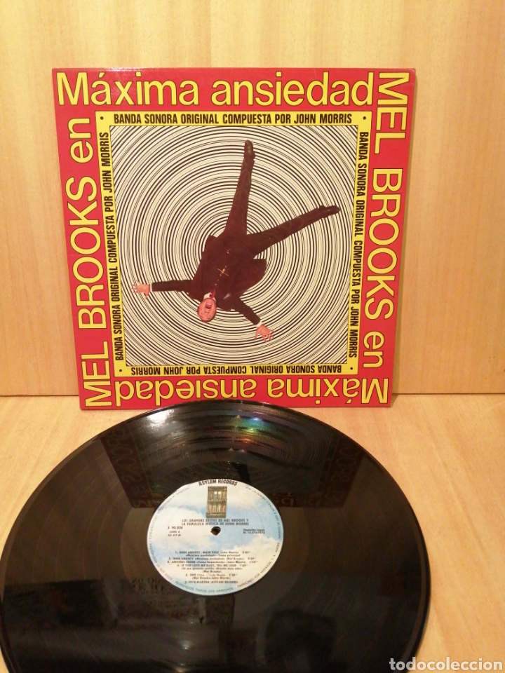 Discos de vinilo: M&aacute;xima Ansiedad. John Morris. Mel Brooks. - Foto 1