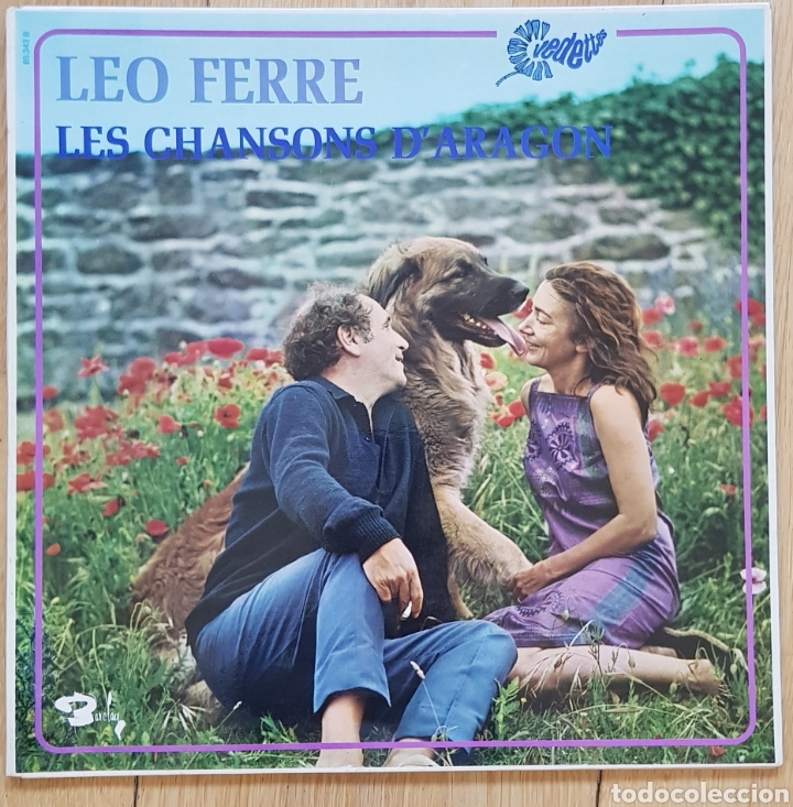 Discos de vinilo: Leo Ferr&eacute; Les Chansons DAragon lp. - Foto 1