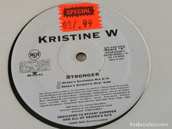 Discos de vinilo: Kristine W - Stronger - 2000 - Foto 1