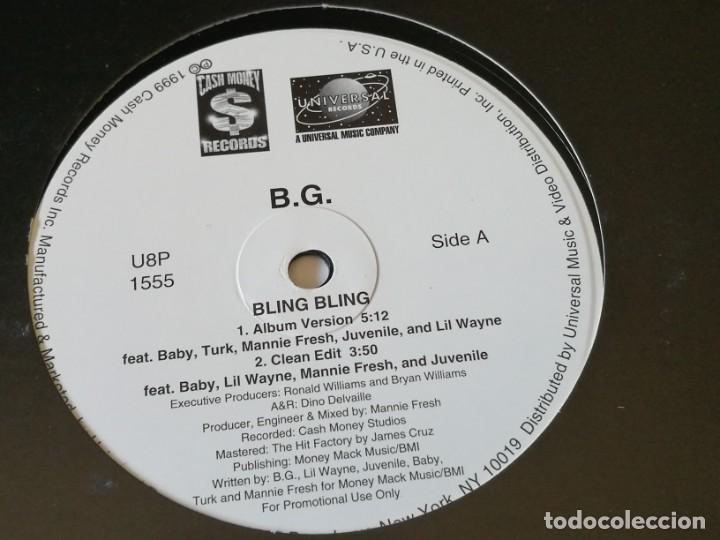 Discos de vinilo: B.G. - Bling Bling - 1999 - Foto 1