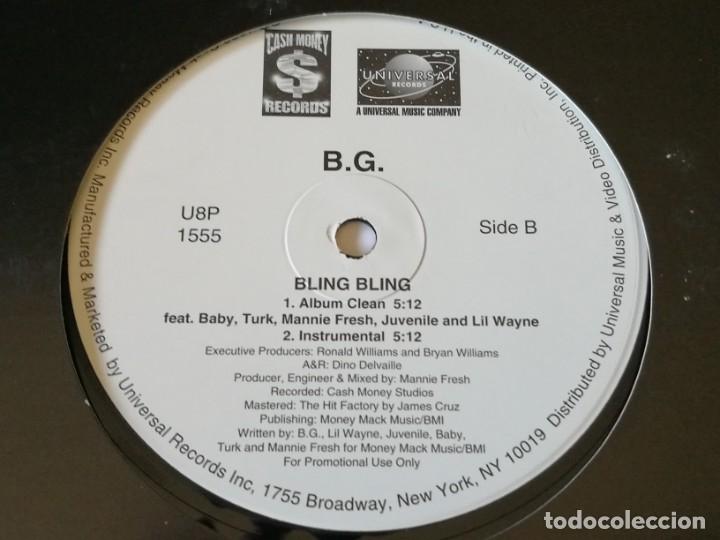 Discos de vinilo: B.G. - Bling Bling - 1999 - Foto 2