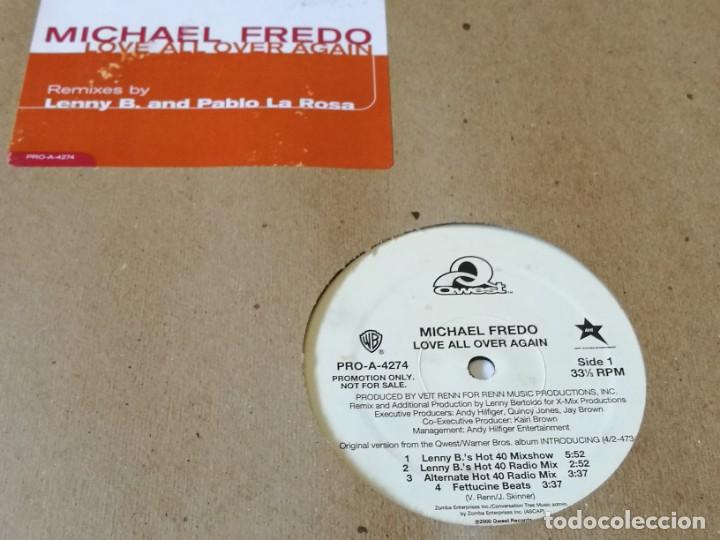Discos de vinilo: Michael Fredo - Love All Over Again - 2000 - Foto 1