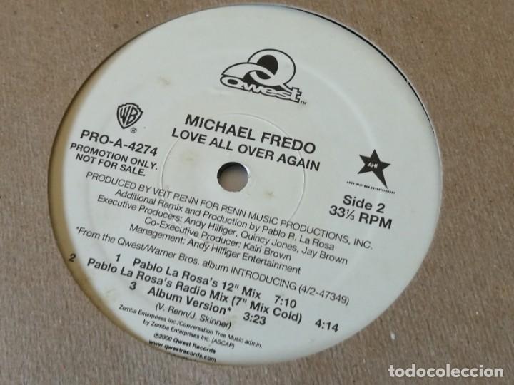 Discos de vinilo: Michael Fredo - Love All Over Again - 2000 - Foto 2