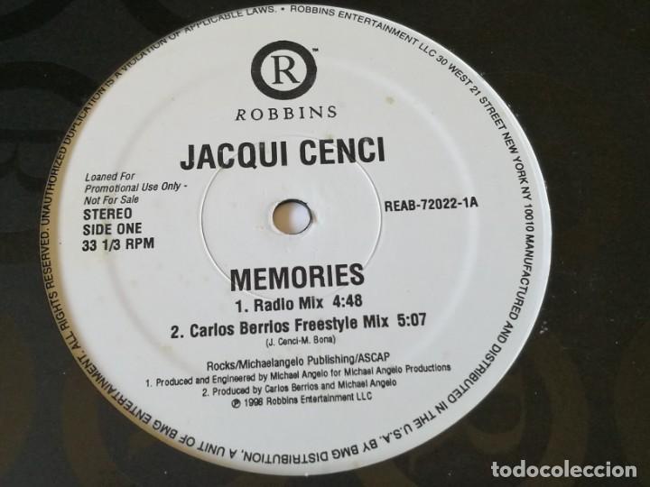 Discos de vinilo: Jacqui Cenci - Memories - 1998 - Foto 1