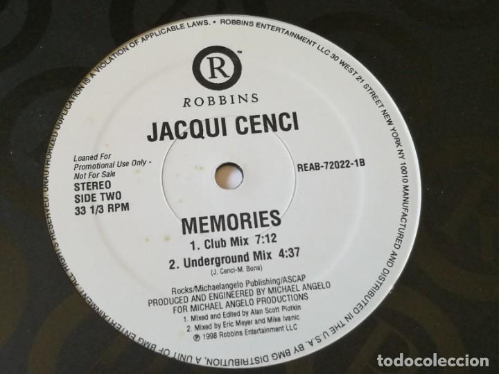 Discos de vinilo: Jacqui Cenci - Memories - 1998 - Foto 2