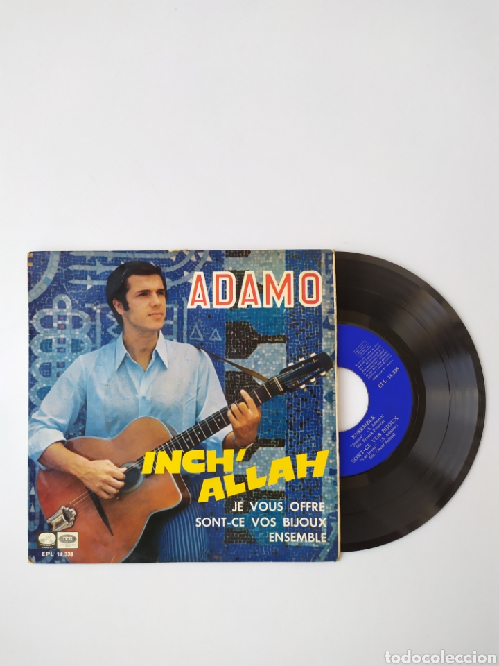 Discos de vinilo: Single vinilo Adamo - Foto 4