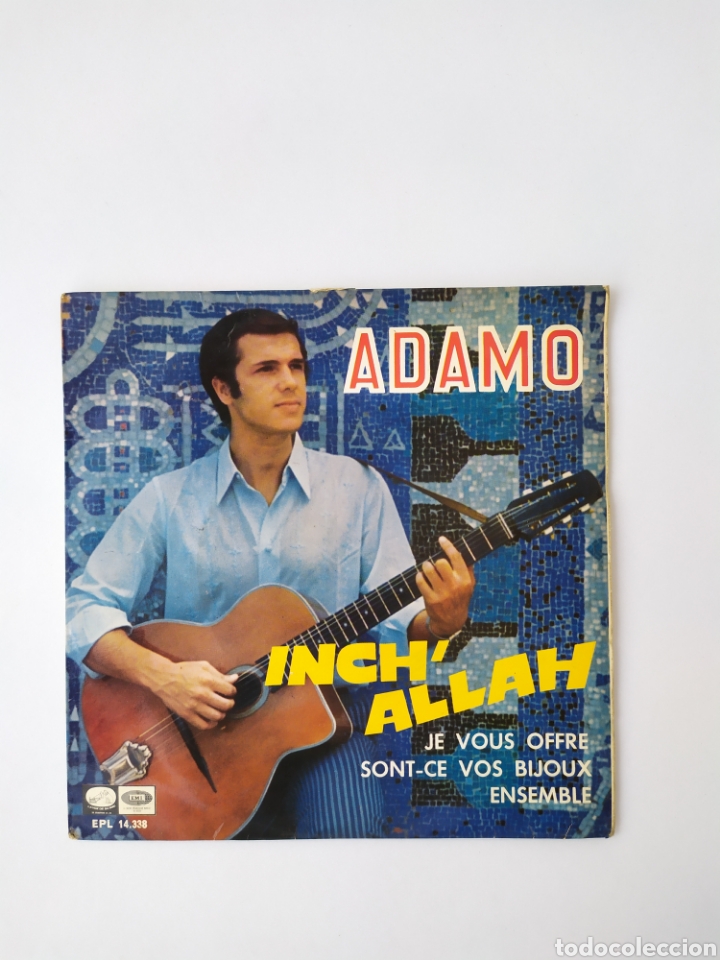 Discos de vinilo: Single vinilo Adamo - Foto 1