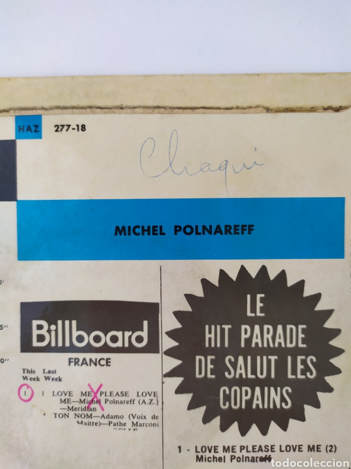 Discos de vinilo: Single vinilo Michel Polnaref - Foto 3