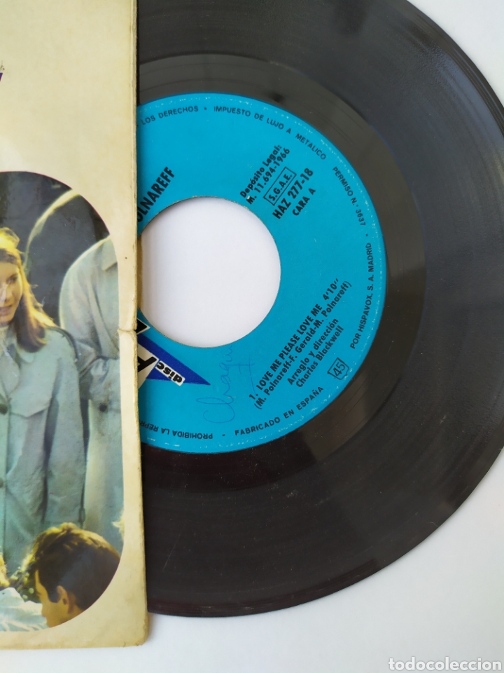Discos de vinilo: Single vinilo Michel Polnaref - Foto 6