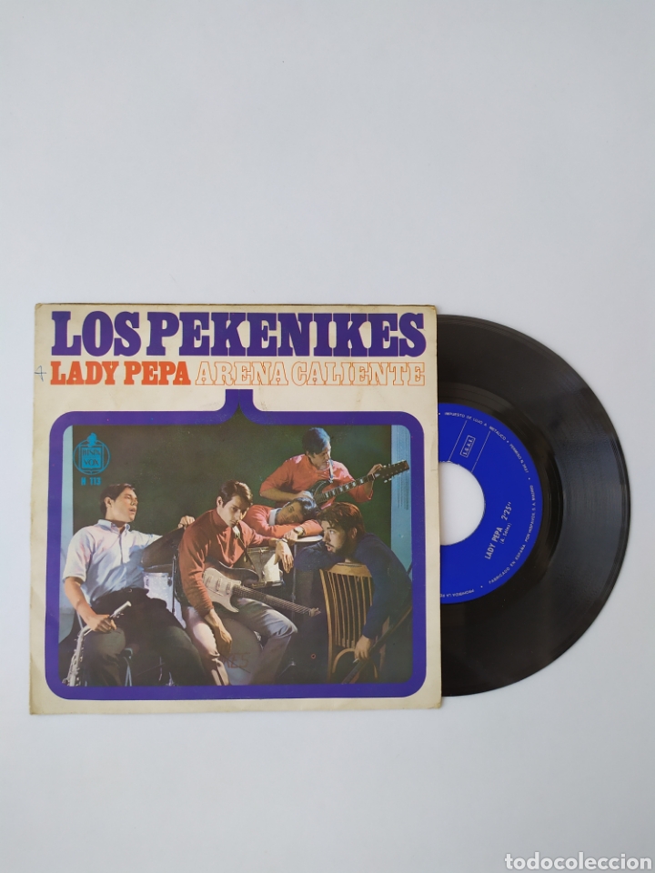 Discos de vinilo: Single vinilo Los Pekenikes - Foto 6