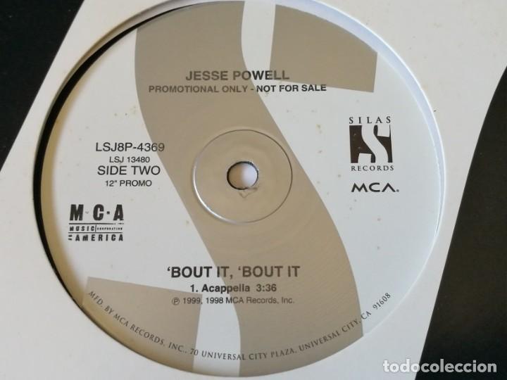 Discos de vinilo: Jesse Powell - Bout It, Bout It - 1999 - Foto 2