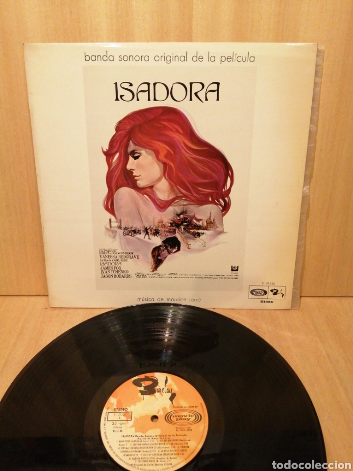 Discos de vinilo: Isadora. Maurice Jarre. - Foto 1