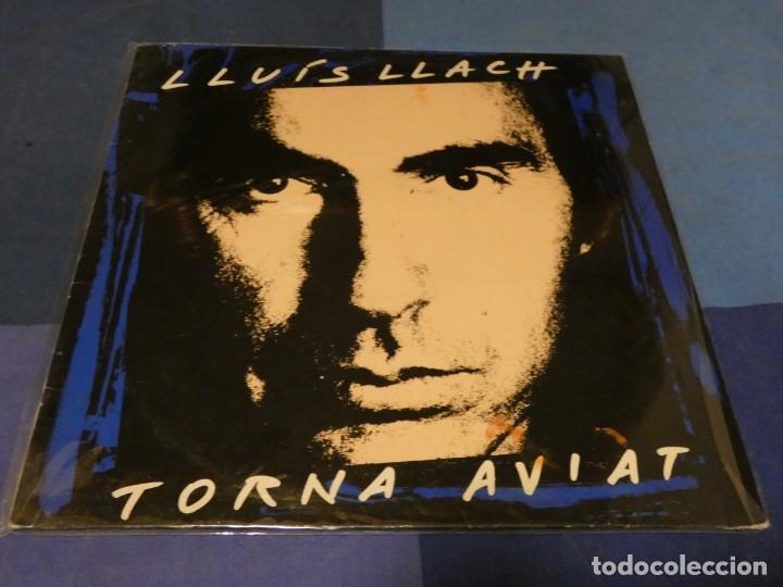 Discos de vinilo: Expro LP Lluis Llach Torna Aviat 1991 Estado ejemplar - Foto 1