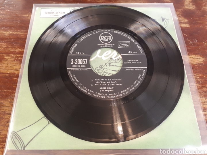 Discos de vinilo: ARTIE SHAW - Verano - Foto 3