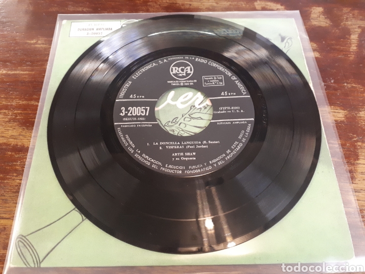 Discos de vinilo: ARTIE SHAW - Verano - Foto 4