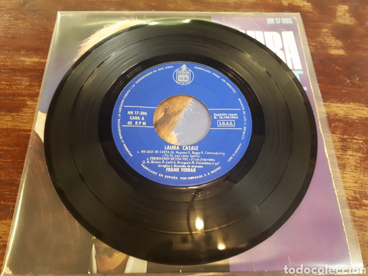 Discos de vinilo: LAURA CASALE - Foto 3