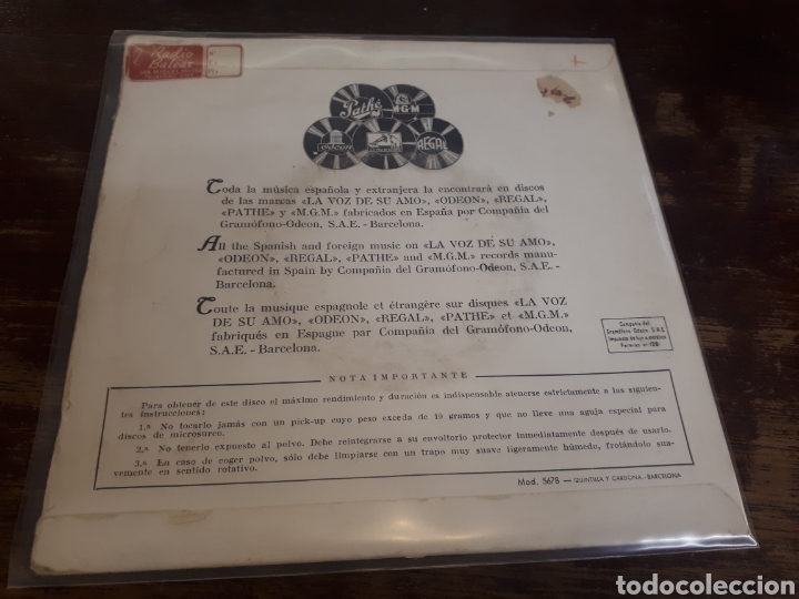 Discos de vinilo: TRIO BENNY GOODMAN - Foto 2