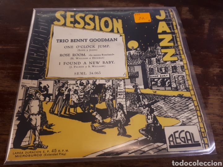 Discos de vinilo: TRIO BENNY GOODMAN - Foto 1