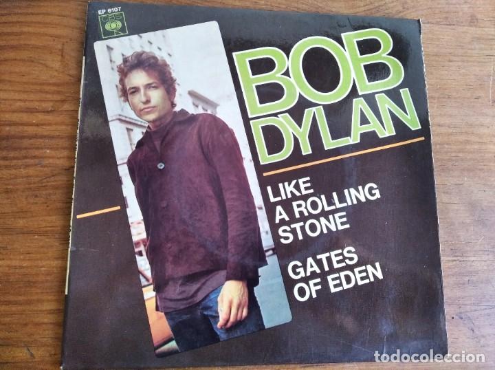 Discos de vinilo: BOB DYLAN - Like a rolling stone ************ RARO SINGLE FRANC&Eacute;S, BUEN ESTADO - Foto 1