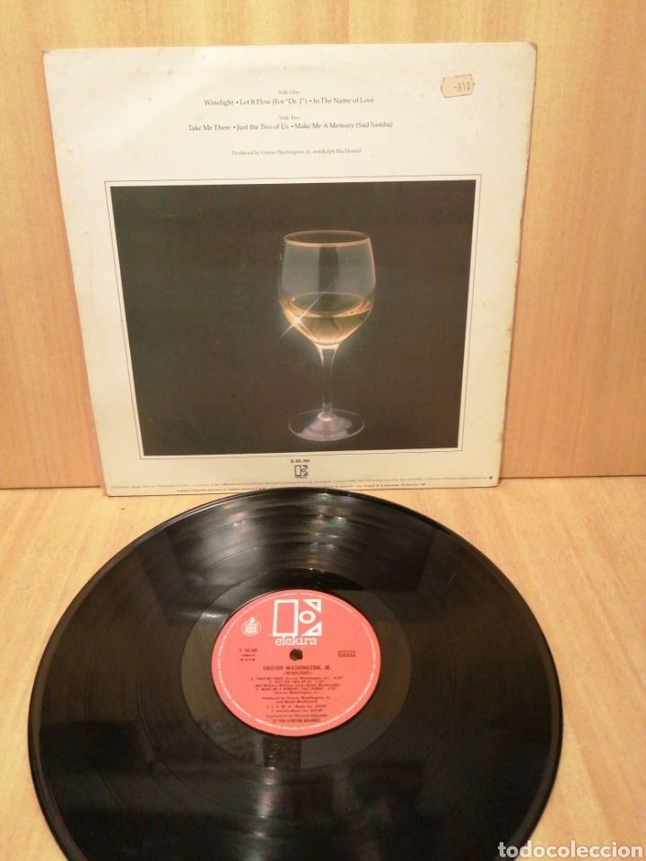 Discos de vinilo: Grover Washington Jr. Winelight. - Foto 2