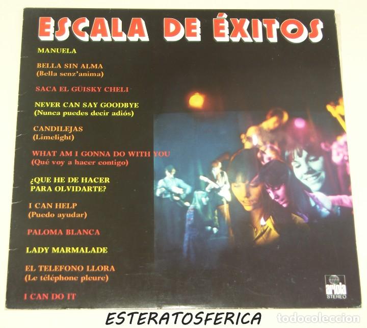 Disques de vinyle: ESCALA DE EXITOS - ARIOLA - CAJA PENED&Egrave;S 1975
