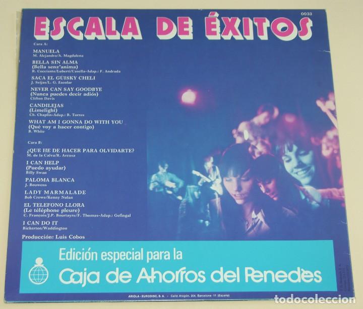 Discos de vinilo: ESCALA DE EXITOS - ARIOLA - CAJA PENED&Egrave;S 1975 - Foto 2