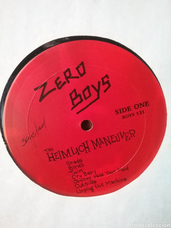 Discos de vinilo: ZERO BOYS 1991 Indianapolis Punk.Nuevo - Foto 4