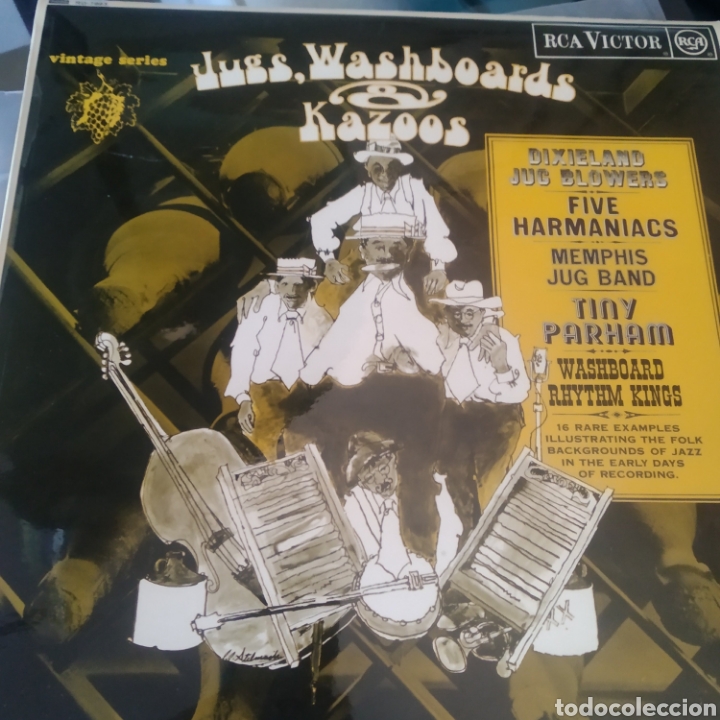 Discos de vinilo: Various &ndash; Jugs, Washboards & Kazoos - Foto 1