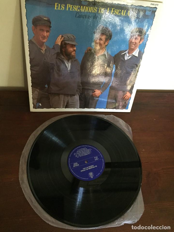 Discos de vinilo: els pescadors de lescala can&ccedil;ons de lavi - Foto 1